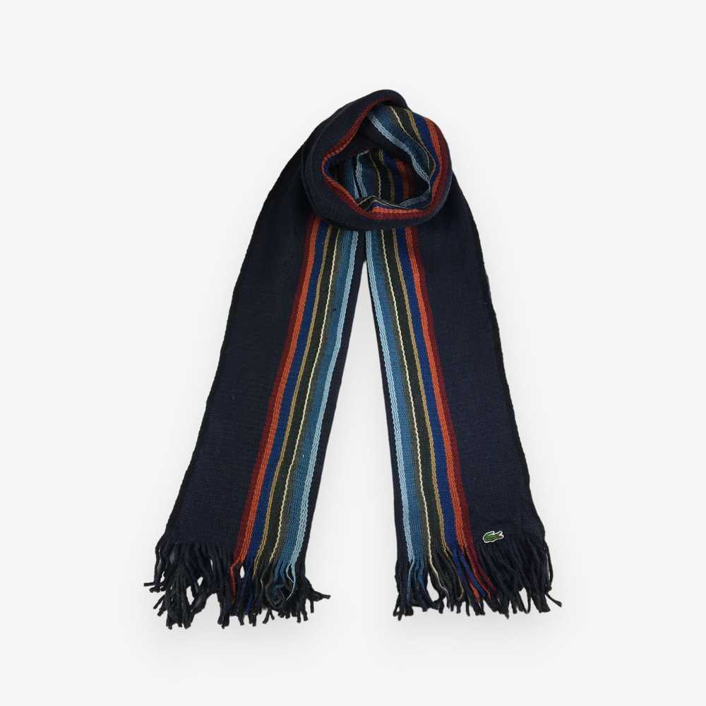 Lacoste × Vintage Vintage Y2K Lacoste Scarf Muffl… - image 3