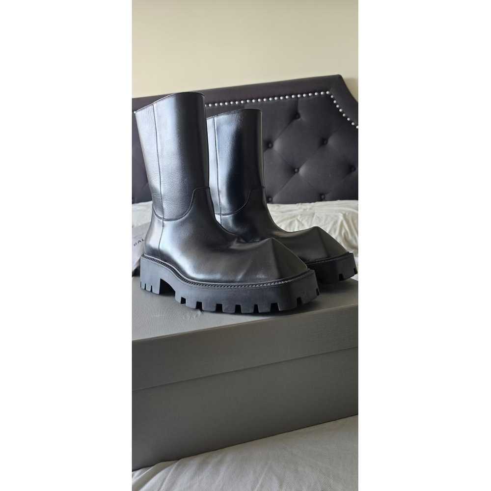 Balenciaga Leather boots - image 2