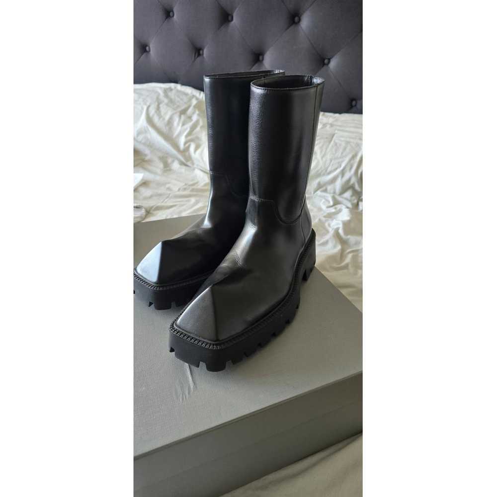 Balenciaga Leather boots - image 5