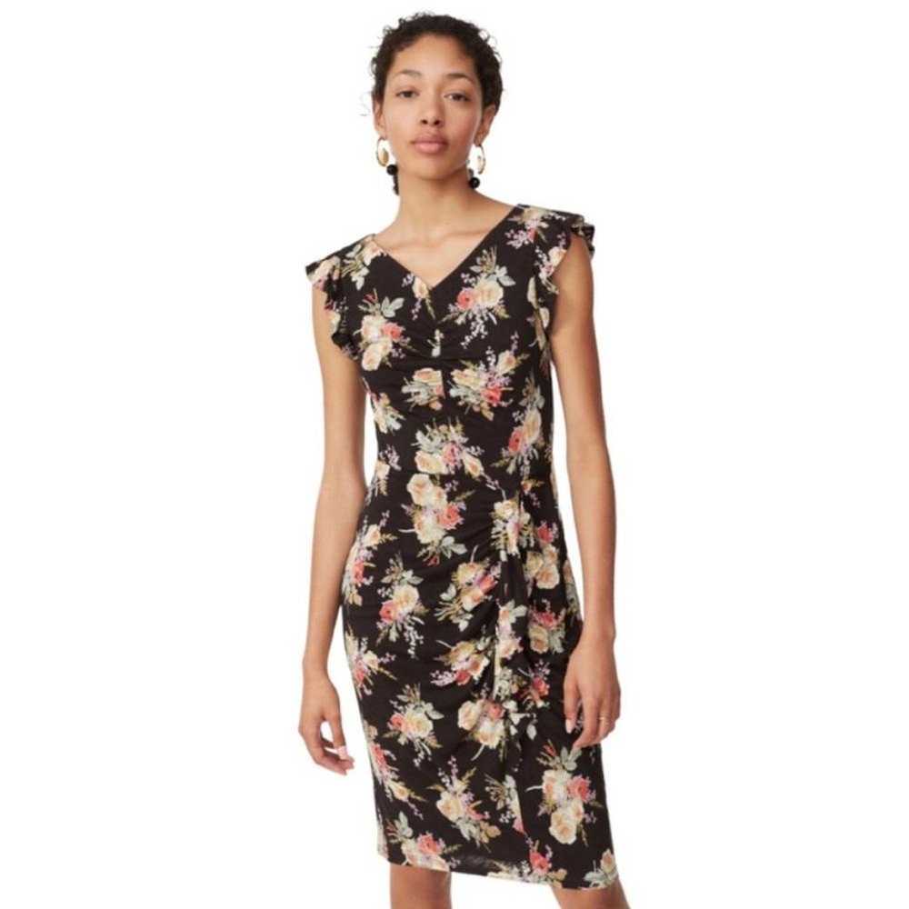 Rebecca Taylor l Bouquet Floral Jersey Dress Size… - image 12