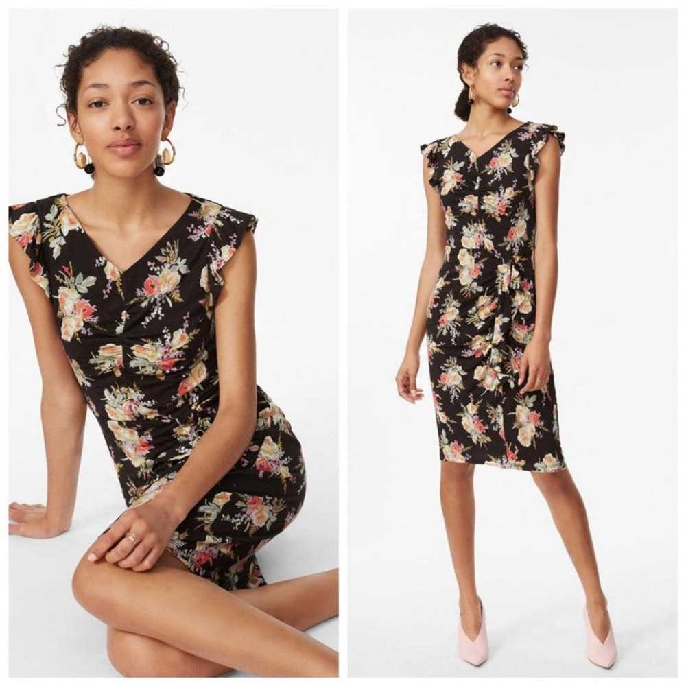 Rebecca Taylor l Bouquet Floral Jersey Dress Size… - image 2