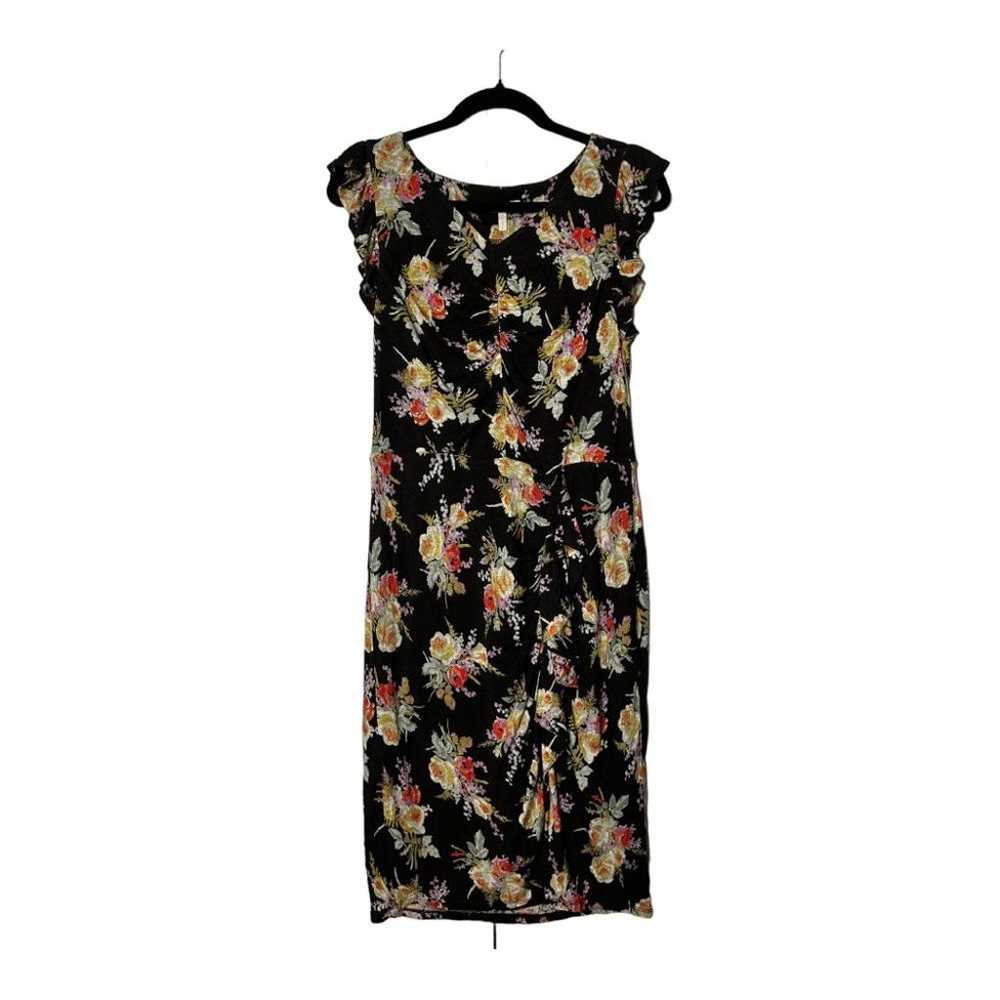 Rebecca Taylor l Bouquet Floral Jersey Dress Size… - image 3