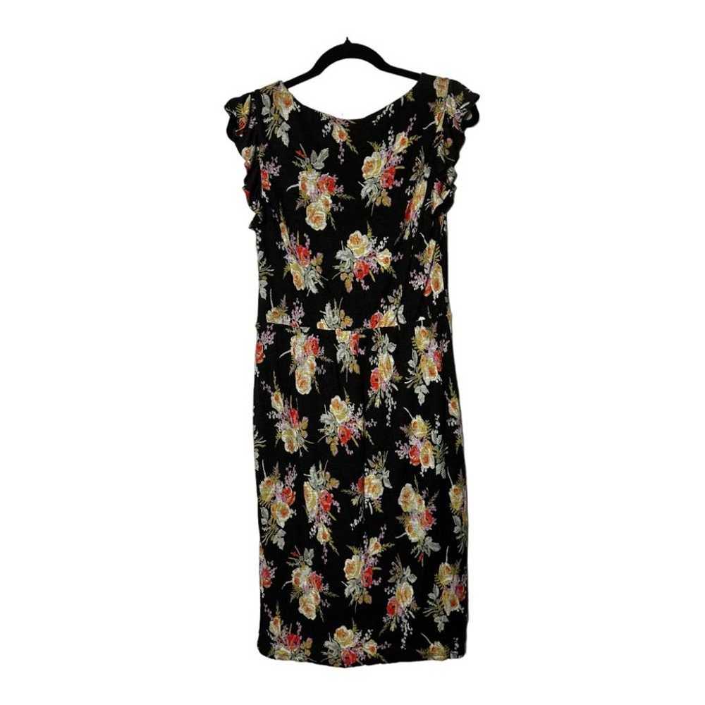 Rebecca Taylor l Bouquet Floral Jersey Dress Size… - image 6