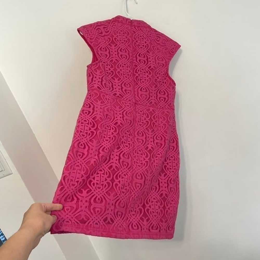 MINKPINK Singapore Sling Dress Hot Barbie Pink Ge… - image 11