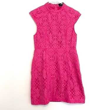 MINKPINK Singapore Sling Dress Hot Barbie Pink Ge… - image 1