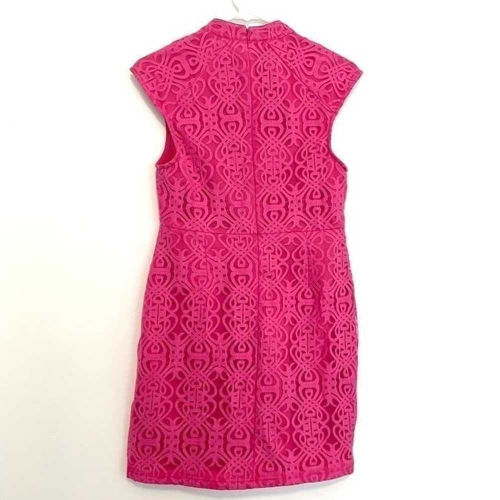 MINKPINK Singapore Sling Dress Hot Barbie Pink Ge… - image 7