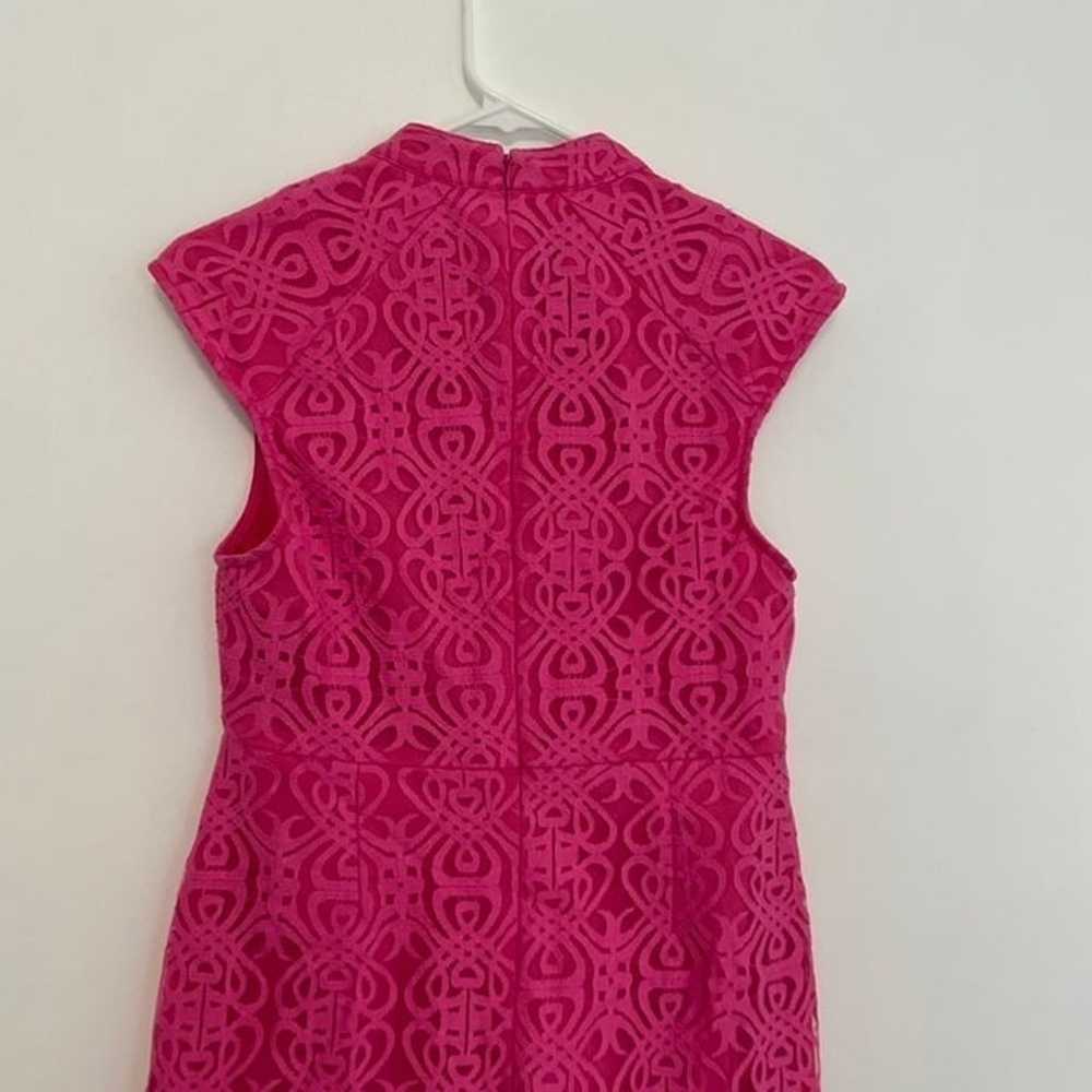 MINKPINK Singapore Sling Dress Hot Barbie Pink Ge… - image 8