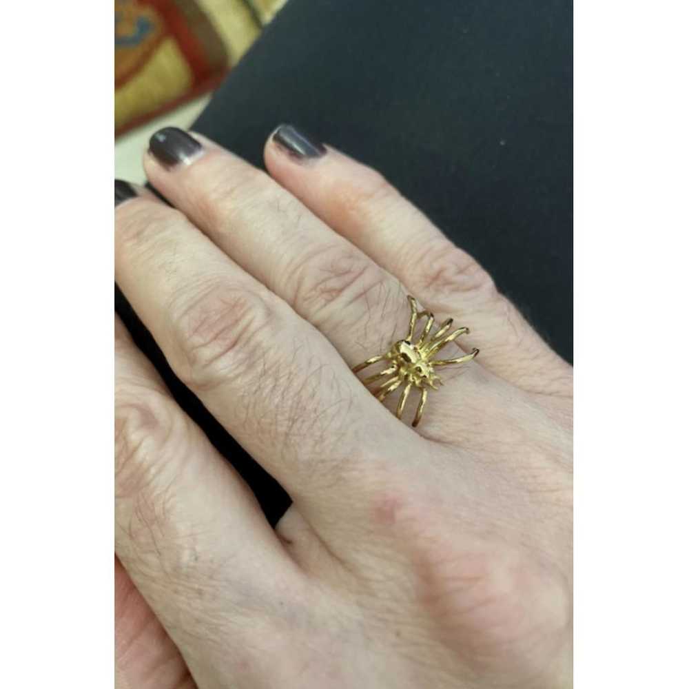 Aurelie Bidermann Yellow gold ring - image 2