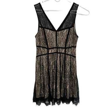 Torrid Lace Strappy Skater Dress Black 18