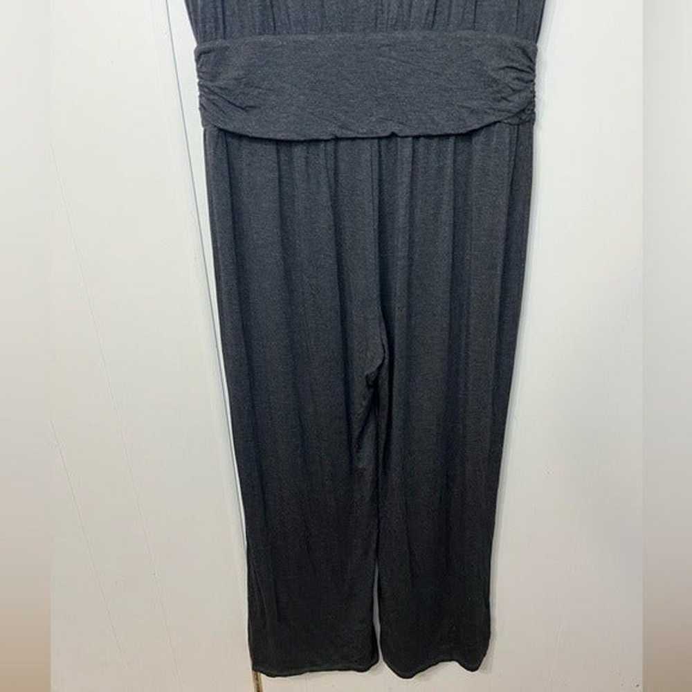 Soft Surroundings Toujours jumpsuit charcoal gray… - image 11