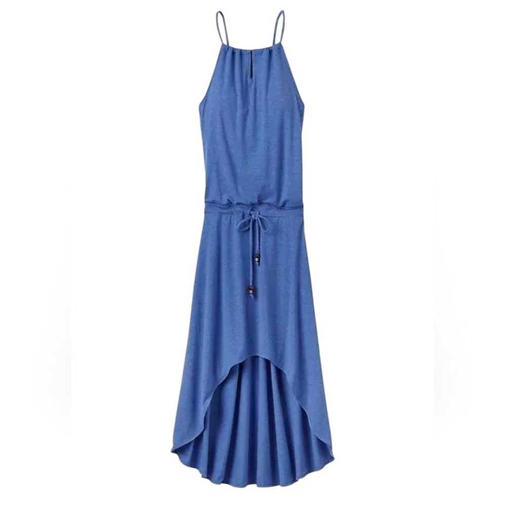 Athleta Malti Patio Halter Hi-Lo Dress Large - image 1