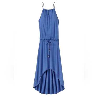 Athleta Malti Patio Halter Hi-Lo Dress Large - image 1