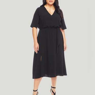 Dress The Population Lydia Midi Dress Black Women’