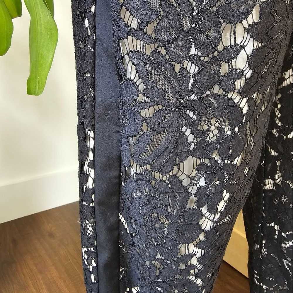 VINCE CAMUTO size 14 women's black lace jumpsuit - image 8