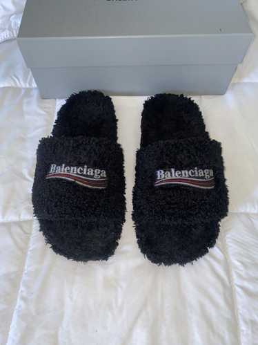 Balenciaga Balenciaga Fur Slides