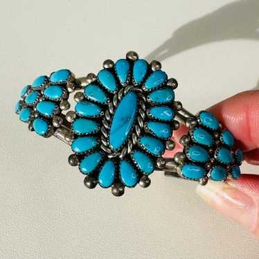 Other Zuni Alice Quam Turquoise Native American S… - image 1