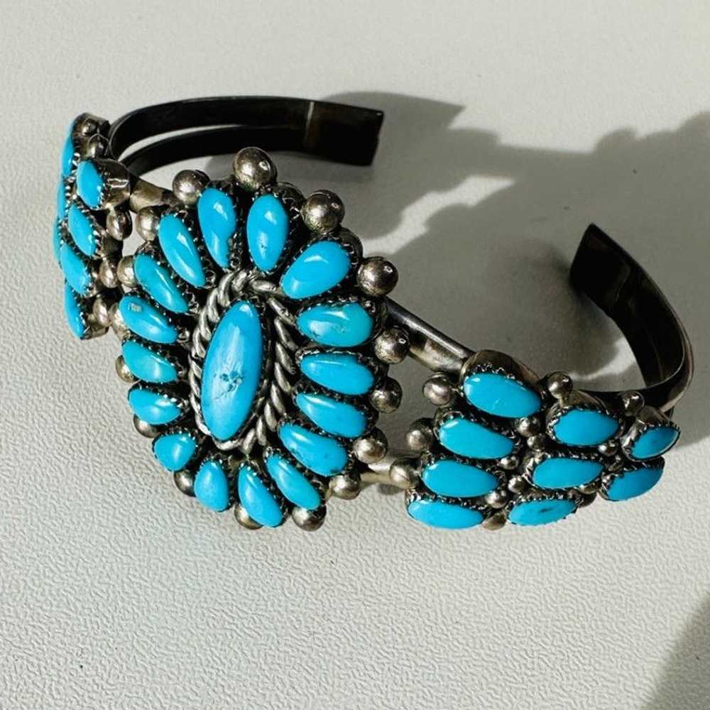 Other Zuni Alice Quam Turquoise Native American S… - image 3