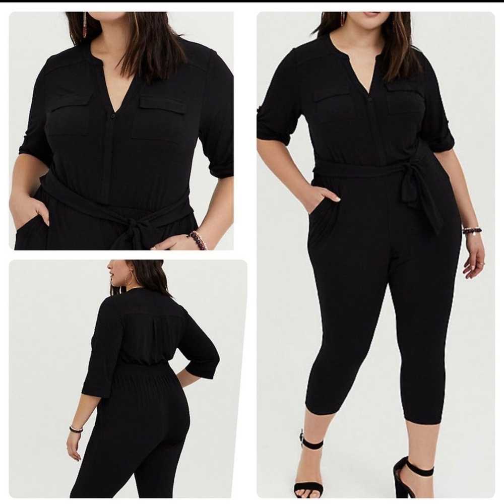 TORRID Black Jumpsuit Size 0 - image 1