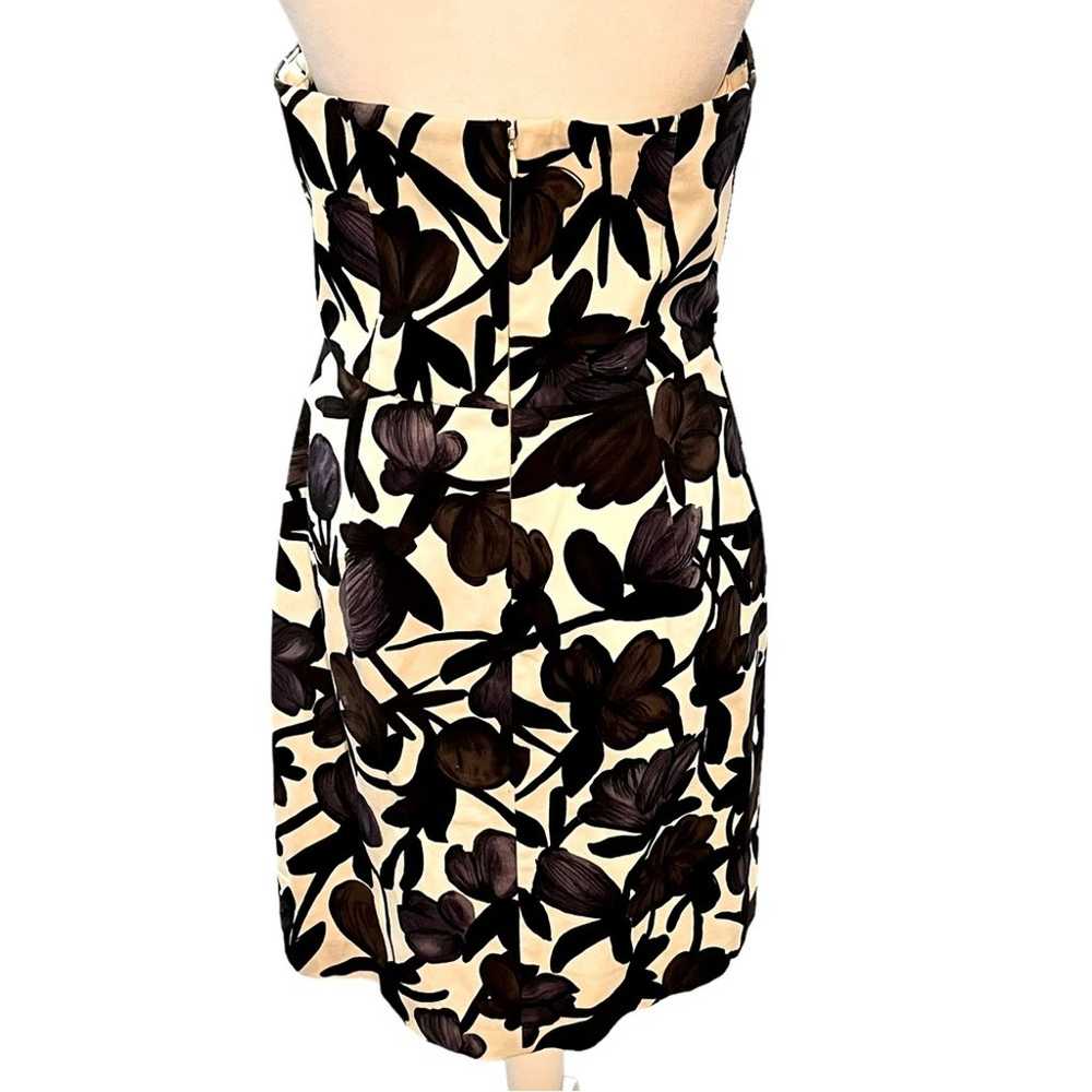 Banana Republic Floral Strapless Mini Dress Size … - image 6