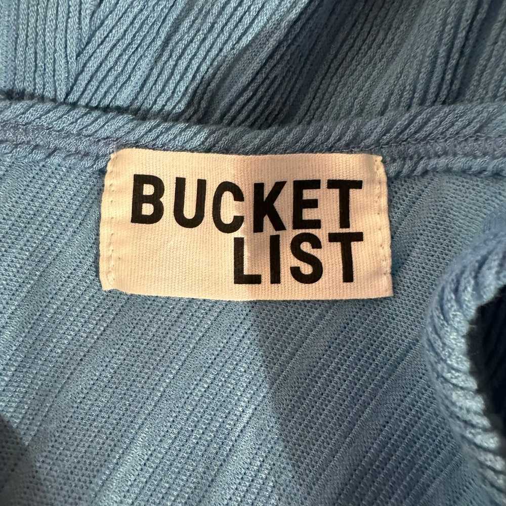 bucket list | blue soft comfy relaxed fit wide le… - image 6