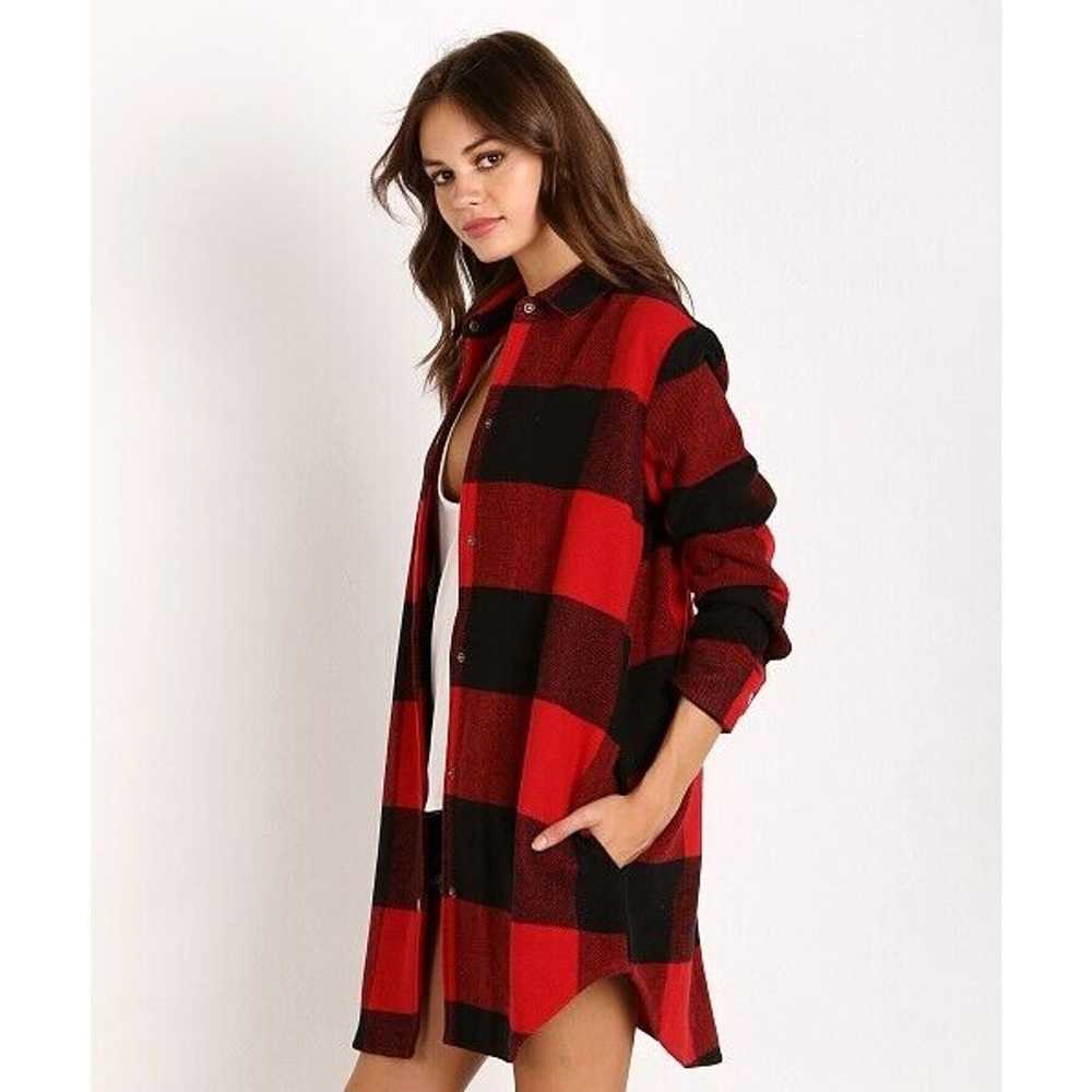 BB Dakota BB Dakota Buffalo Plaid Snap Long Sleev… - image 2