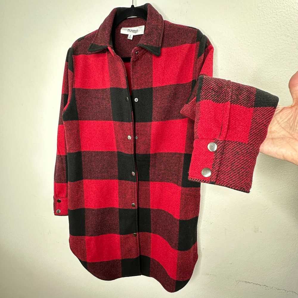 BB Dakota BB Dakota Buffalo Plaid Snap Long Sleev… - image 5