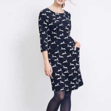 Boden Rabbit Corduroy Dress