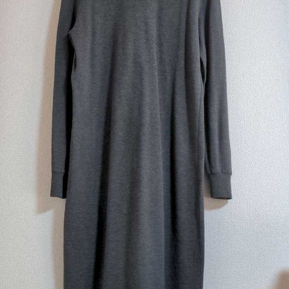 Ralph Lauren Polo Long Sleeve Dress XS Gray - image 2