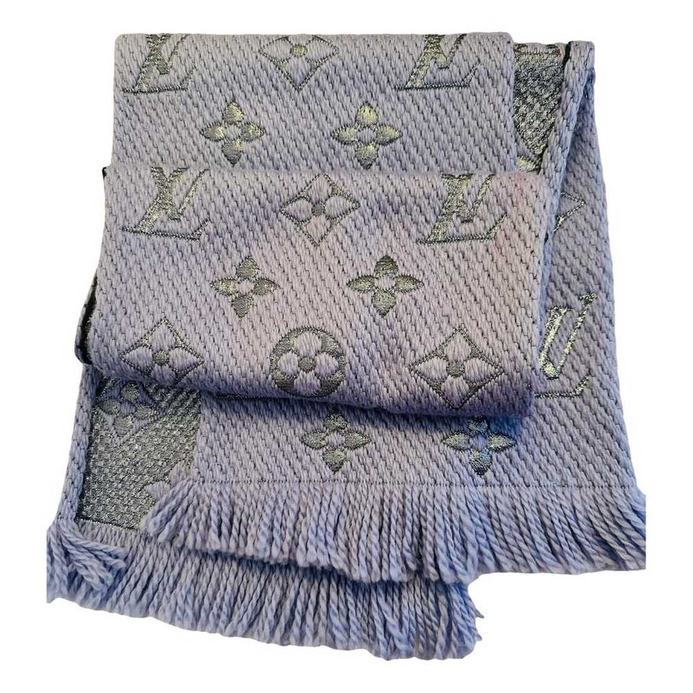 Louis Vuitton Logomania wool scarf - image 1