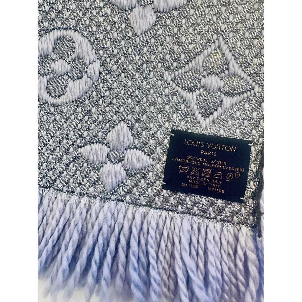 Louis Vuitton Logomania wool scarf - image 3