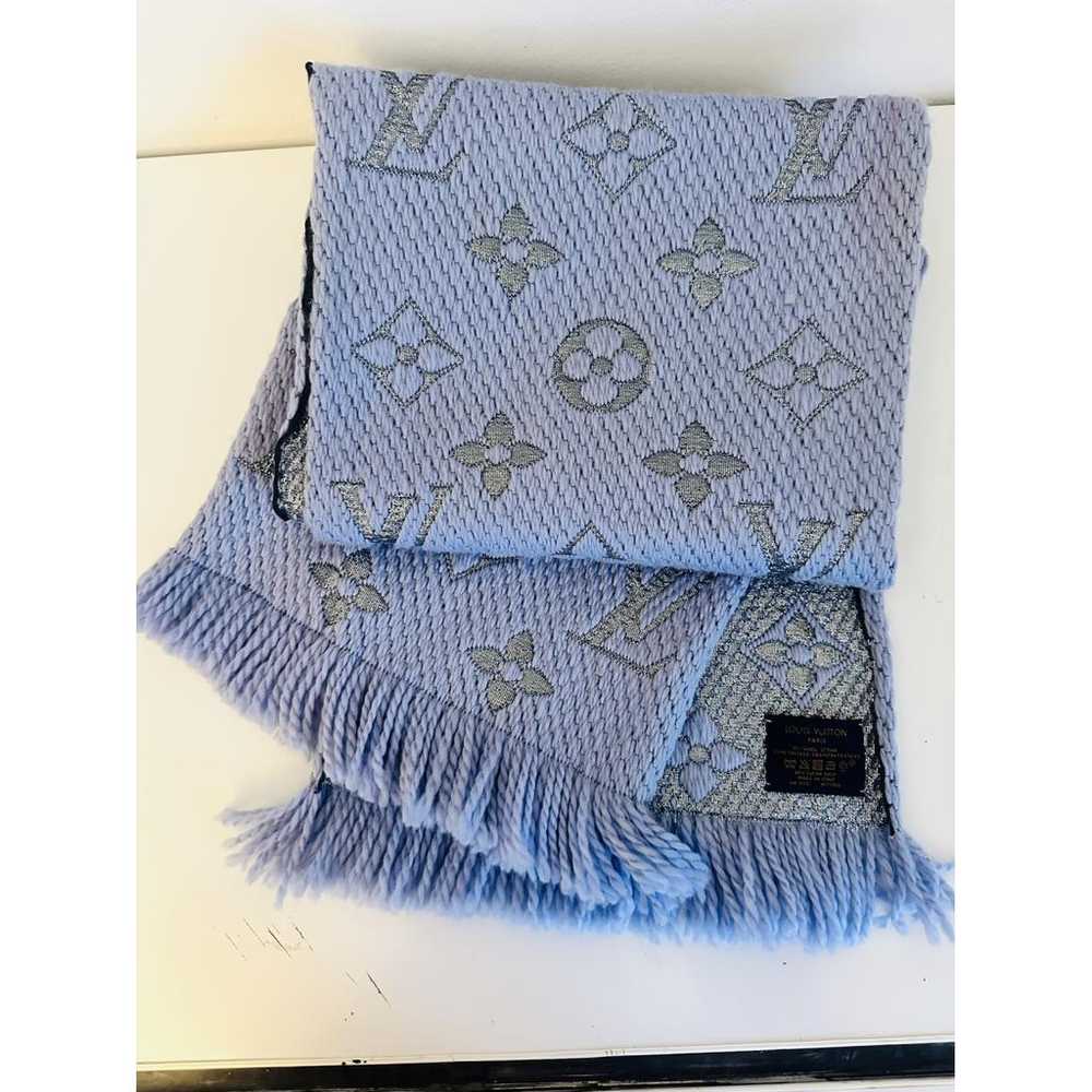 Louis Vuitton Logomania wool scarf - image 4