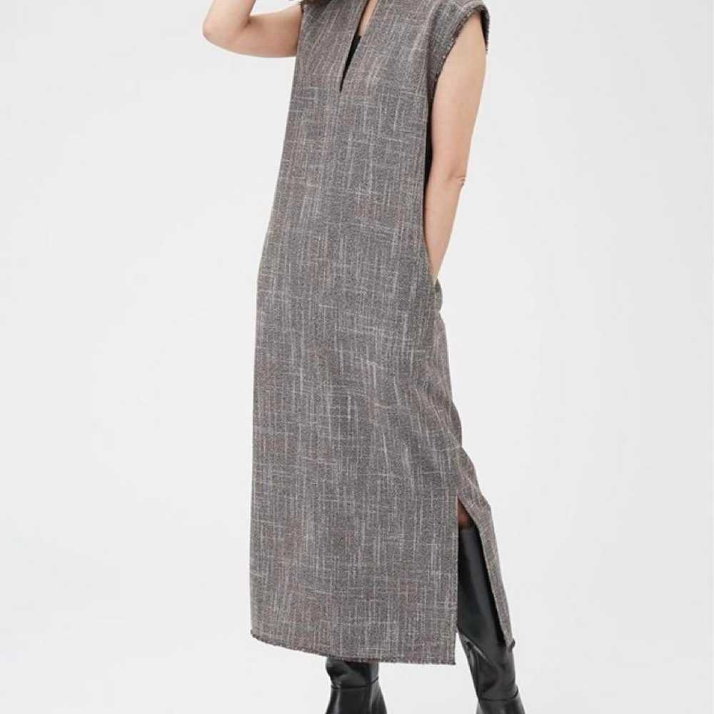 FRAY.ID 2-Way Deep Neck Dress - image 1