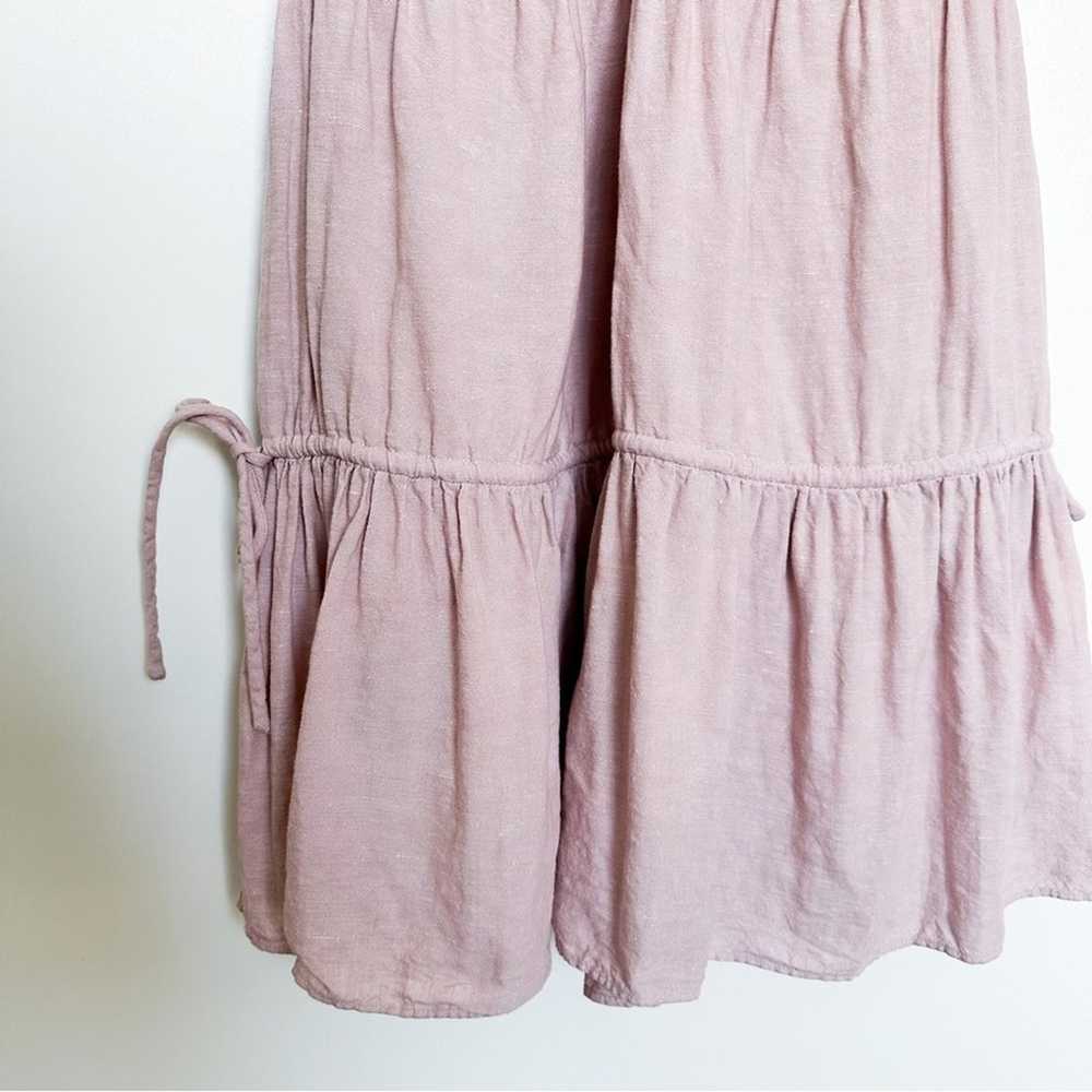 Madewell Linen Blend Lorelei Mini Dress Size Small - image 5