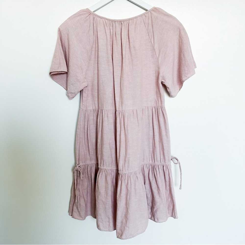 Madewell Linen Blend Lorelei Mini Dress Size Small - image 6