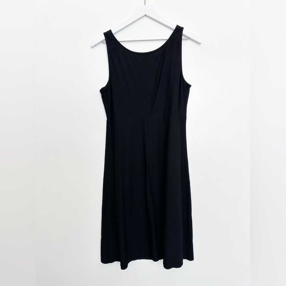 Eileen Fisher Sleeveless Black Dress Size Small - image 2