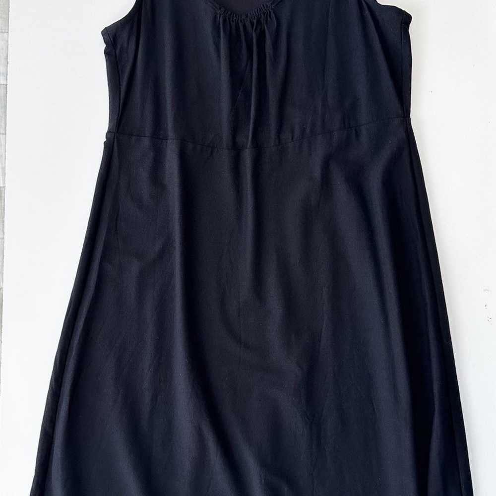 Eileen Fisher Sleeveless Black Dress Size Small - image 5