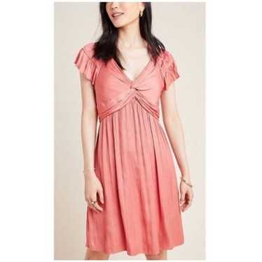 Anthropologie Current Air Sherri Pleated Twist Fro