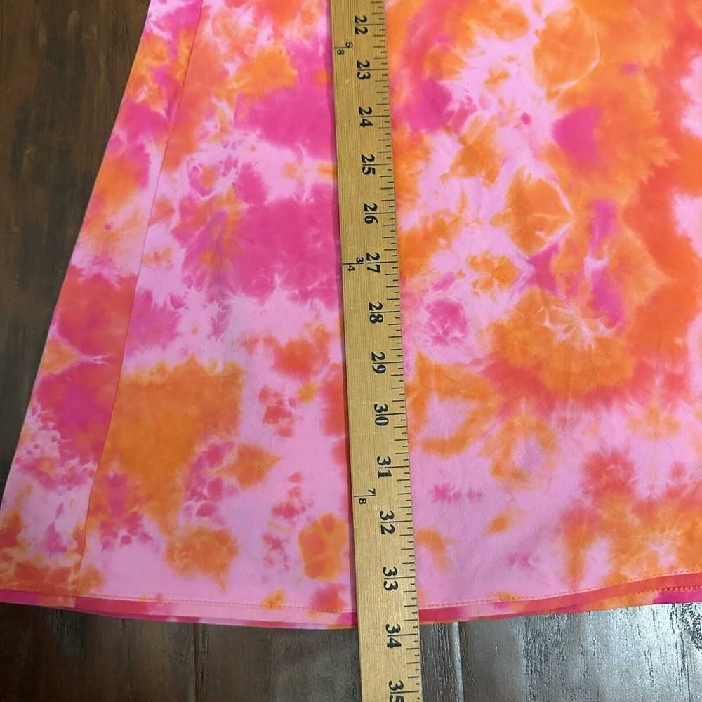 OUTDOOR VOICES Exercise Dress Tie Dye Sleeveless … - image 10