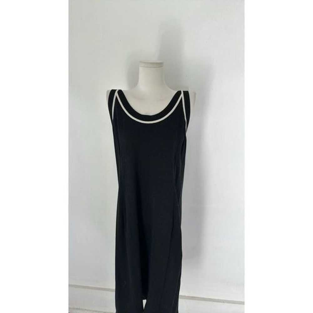 Peruvian Connection XL Black Cotton Dress - image 4