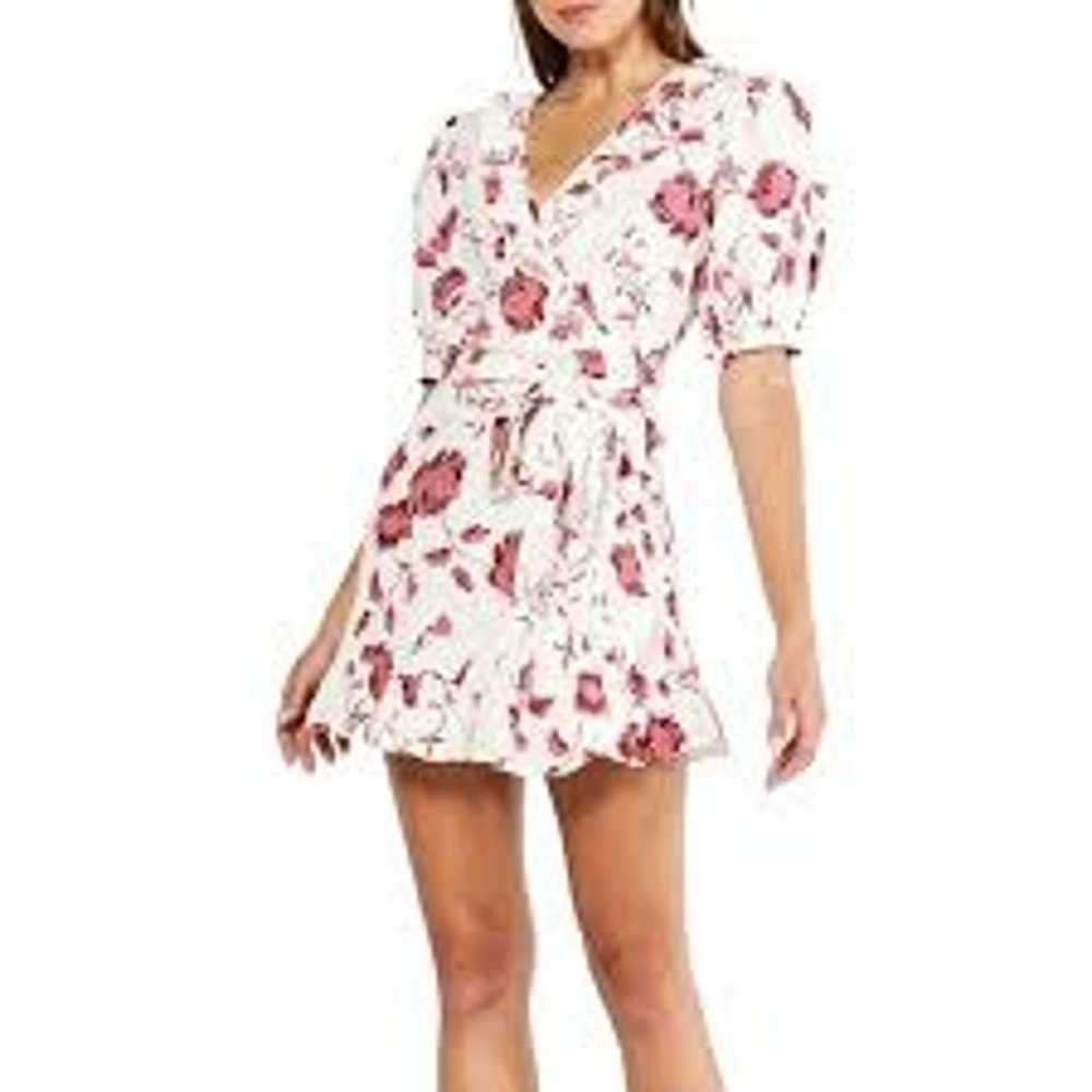 MISA Los Angeles (REVOLVE) Thora Mini Wrap Dress - image 3