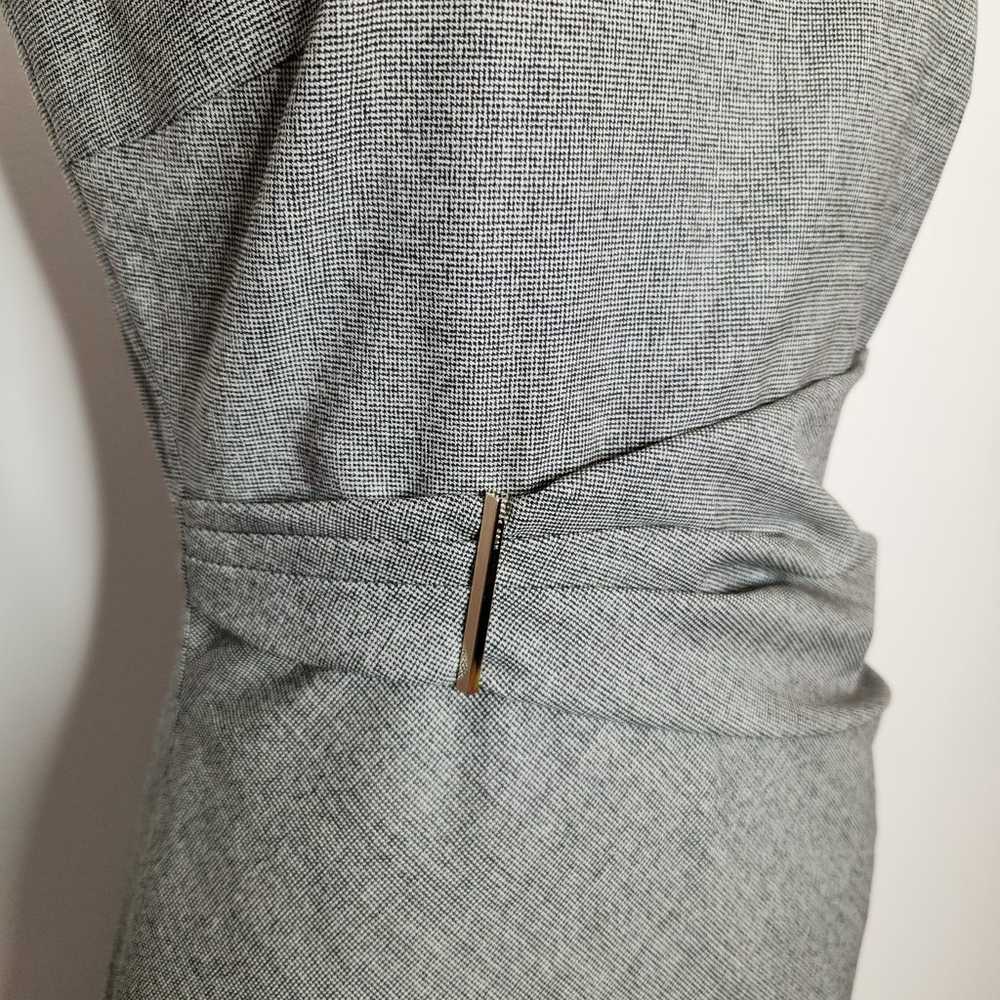 Hugo Boss Gray Dakirsa Wool Sleeveless Sheath Dre… - image 6