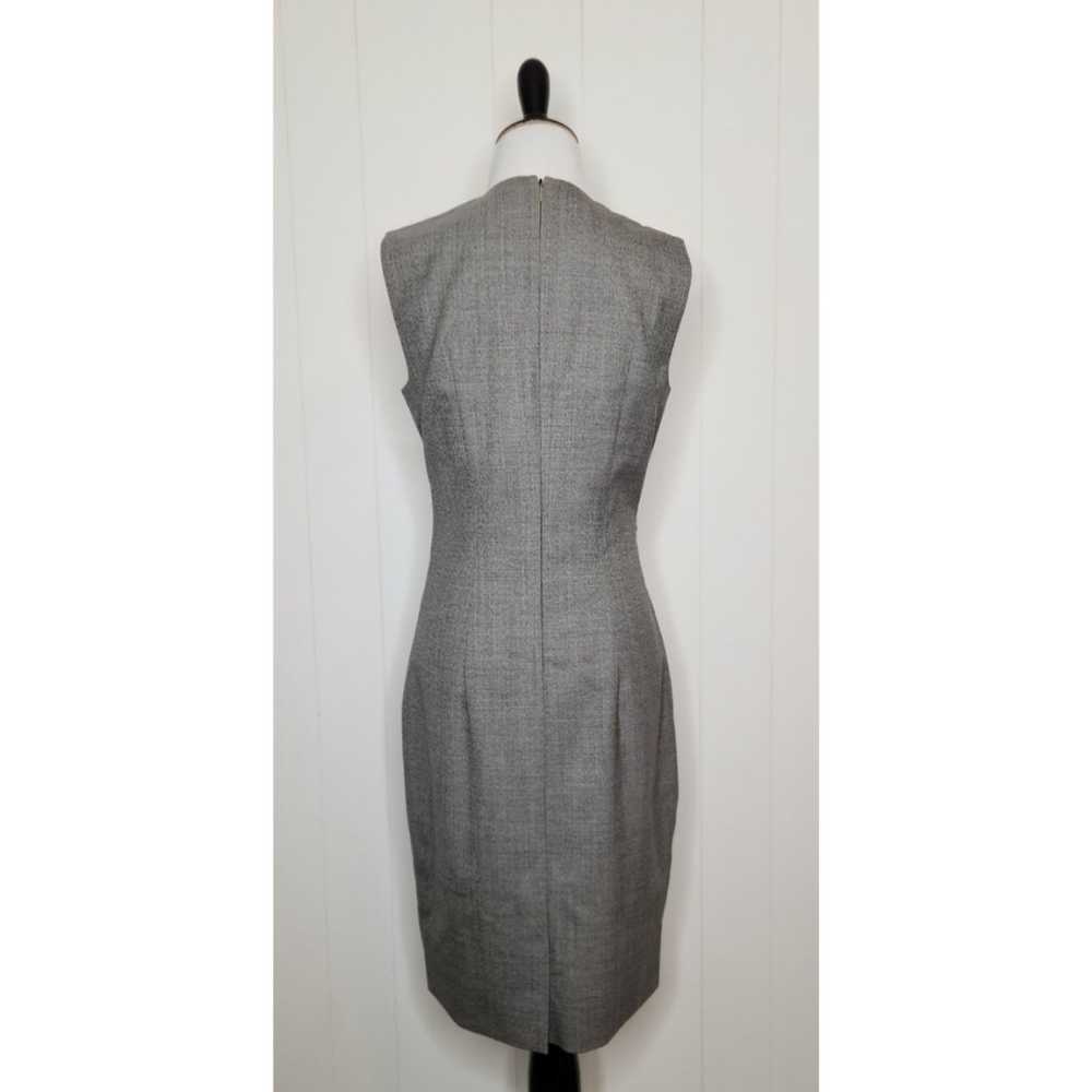 Hugo Boss Gray Dakirsa Wool Sleeveless Sheath Dre… - image 7