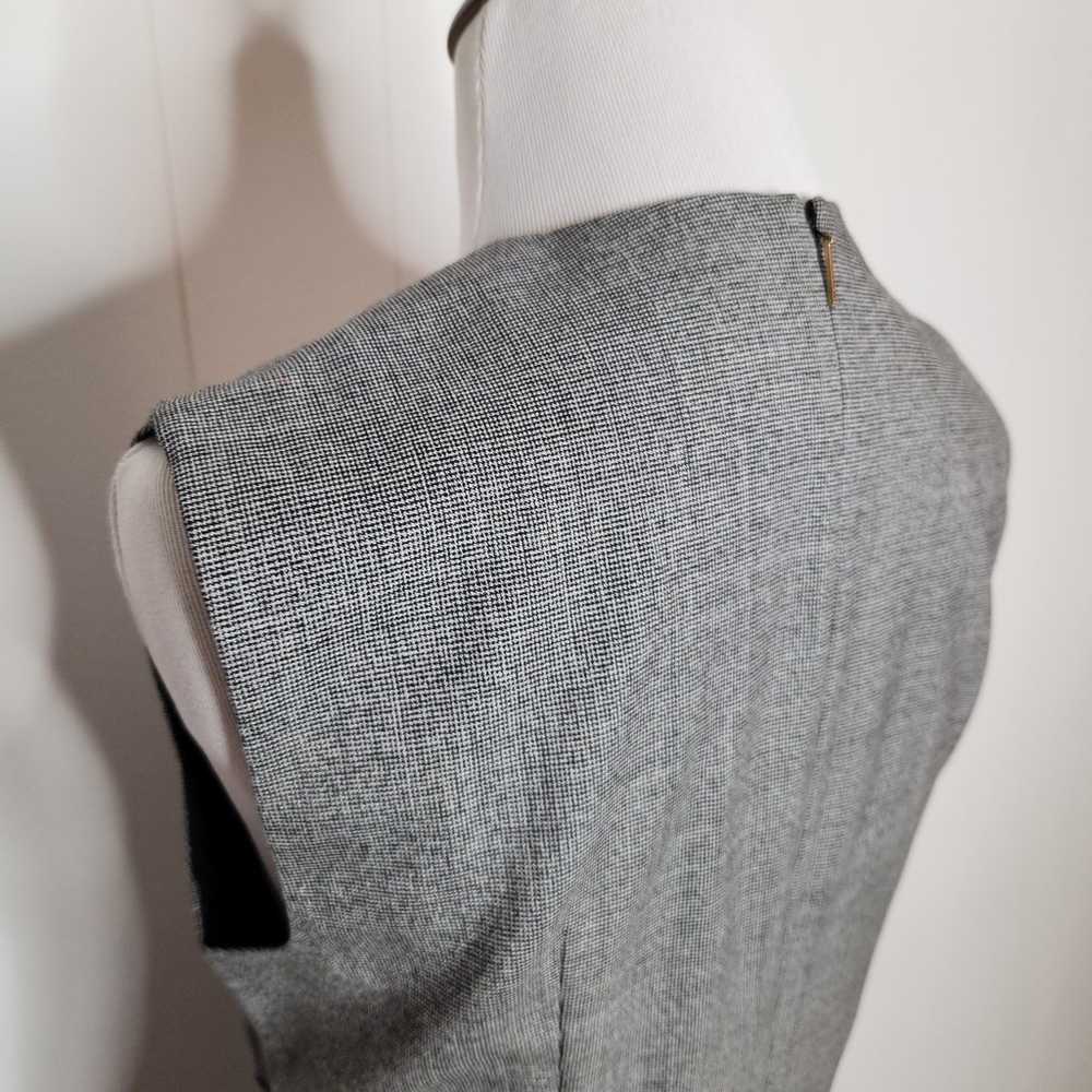 Hugo Boss Gray Dakirsa Wool Sleeveless Sheath Dre… - image 8