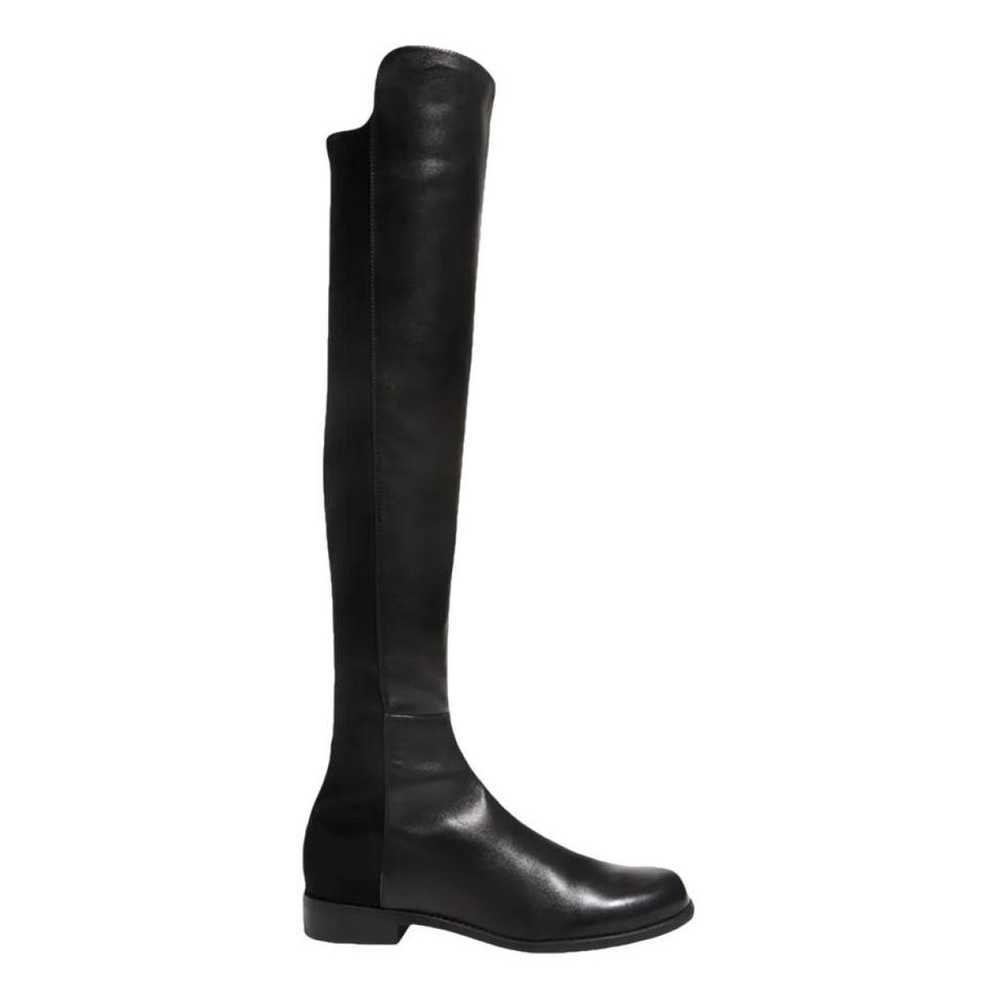 Stuart Weitzman Leather riding boots - image 1