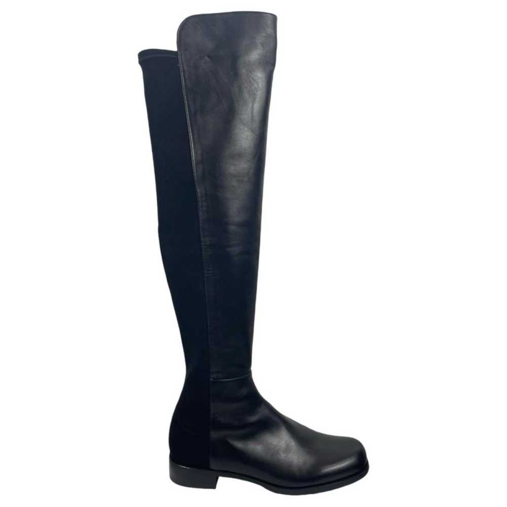 Stuart Weitzman Leather riding boots - image 2