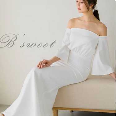 B'sweet Off-Shoulder White Dress - image 1