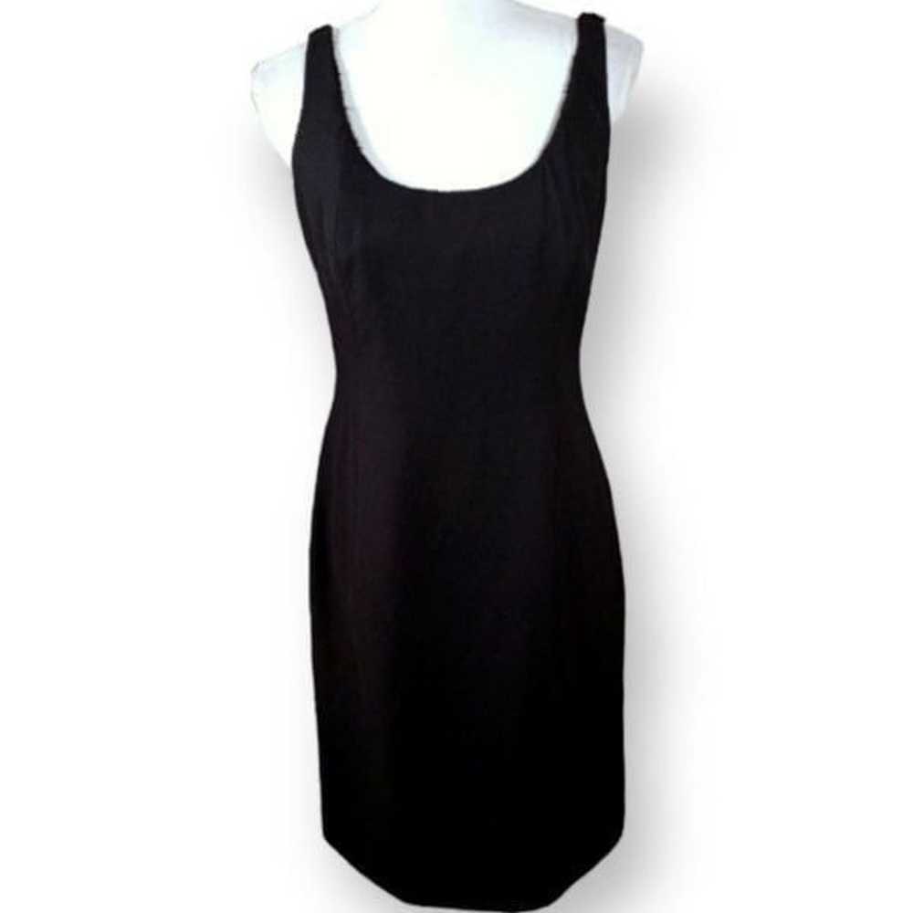 HUEY WALTZER BLACK DRESS SZ.8 EUC - image 1