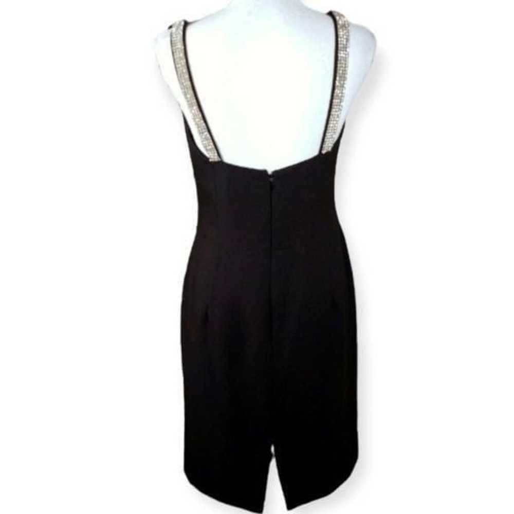 HUEY WALTZER BLACK DRESS SZ.8 EUC - image 4