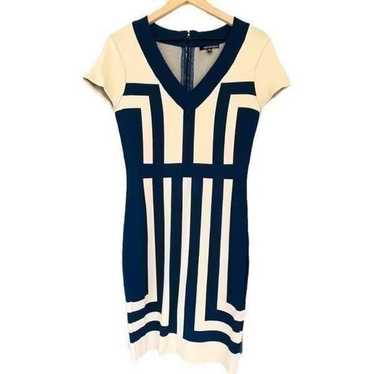 Eva Longoria Striped Dress Size Medium