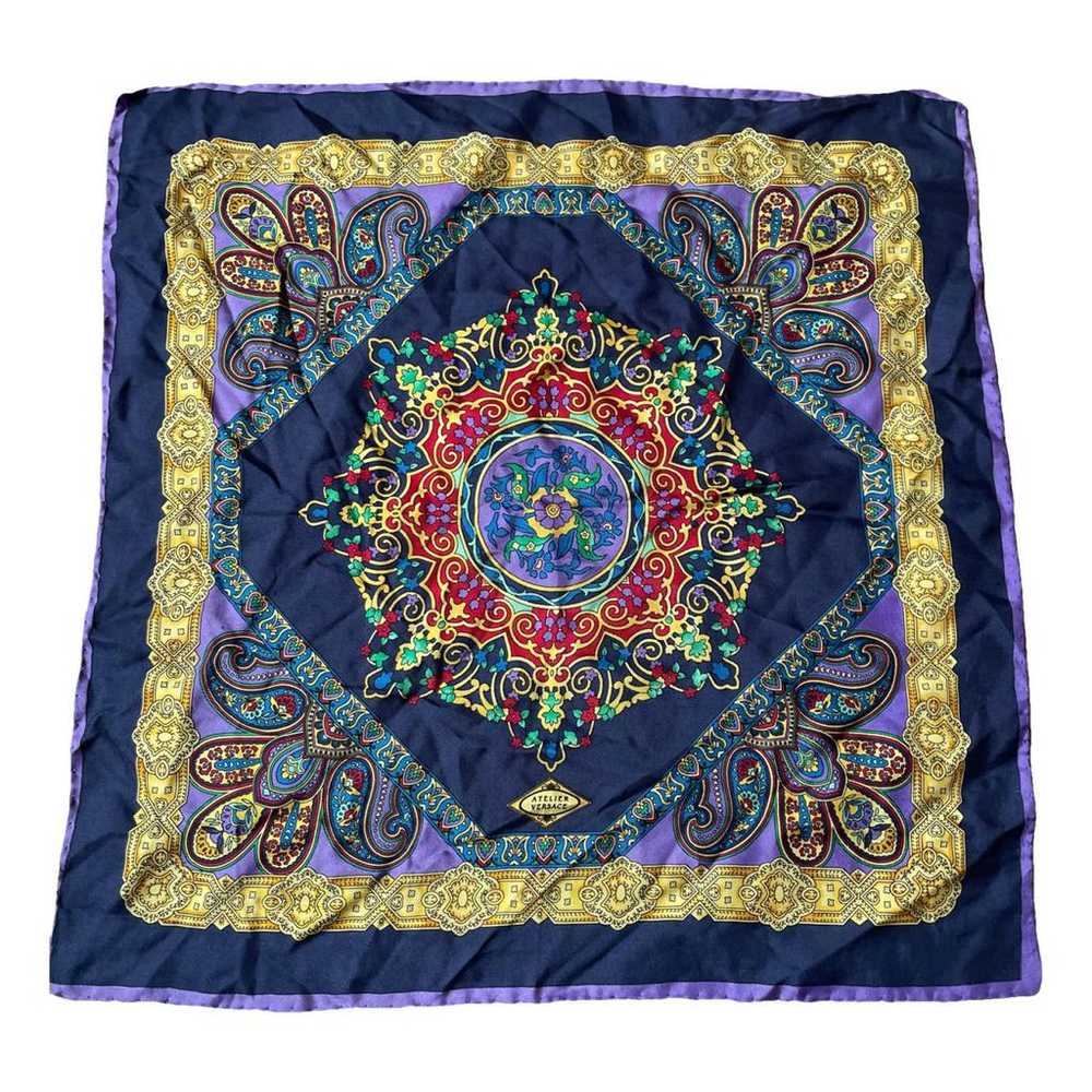 Versace Silk handkerchief - image 1